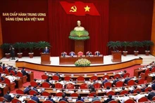 Le 13e Comité central du Parti communiste du Vietnam se réunit à Hanoï. Photo: VNA.