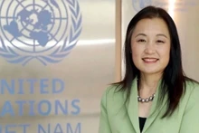 La représentante en chef du Fonds des Nations Unies pour la population au Vietnam, Naomi Kitahara. Photo : UNFPA.