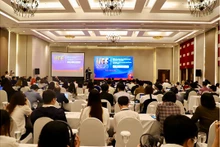 La vue générale du Forum économique et commercial Vietnam-UE 2023. Photo : VGP/NN.