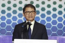 Le président du conseil d'administration de la société par actions du Groupe Truong Hai (THACO), Trân Ba Duong. Photo : VNA.
