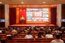 La province de Quang Ninh a émis la Résolution n° 10-NQ/TU sur le renforcement du leadership du Parti dans la gestion des ressources, la protection de l'environnement, la prévention et l'atténuation des catastrophes naturelles, la réponse au changement climatique, pour assurer la sécurité de la source d’eau dans la période 2022-2030. Photo : baoquangninh.com.vn