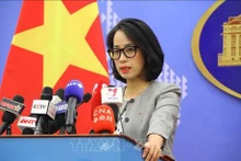 La porte-parole du ministère des Affaires étrangères, Pham Thu Hang. Photo : VNA.