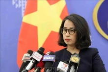 La porte-parole du ministère des Affaires étrangères, Pham Thu Hang. Photo: VNA