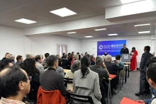 Le XVIe Congrès de l'Union générale des Vietnamiens de France. Photo : VNA.