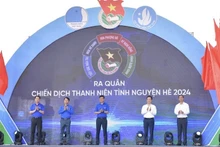 Lancement de la campagne d'été des Jeunes bénévoles 2024. Photo : dangcongsan.vn