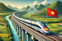 Le projet de ligne ferroviaire à grande vitesse Nord-Sud est proposé avec une longueur de 1.541 km, une double voie, un écartement de 1.435 mm, un moteur électrifié, avec des infrastructures conçues pour une vitesse de 350 km/h.