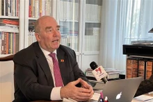 Rolf Schulze, ancien ambassadeur d'Allemagne au Vietnam. Photo : VNA.