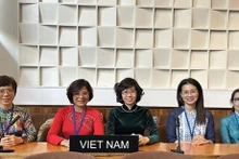La délégation vietnamienne à la 32e session de l’Assemblée de la Commission océanographique intergouvernementale de l’UNESCO. Photo : VNA.