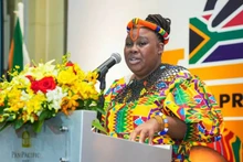 L’ambassadrice Vuyiswa Tulelo. Photo : baoquocte.vn