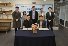 L’Association VKBIA et la société CNTTech, l’un des principaux accélérateurs d’investissement dans les startups en R. de Corée, signent un accord de partenariat stratégique. Photo : Association VKBIA.