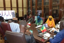 La conférence commerciale entre le Vietnam et le Sénégal. Photo : Service commercial du Vietnam en Algérie.