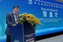 Le directeur adjoint du Département de promotion du commerce relevant du ministère de l'Industrie et du Commerce, Lê Hoàng Tai. Photo: congthuong.vn