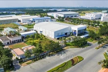 Le parc industriel de Long Hau 1, dans le district de Can Giuoc, province de Long An. Photo: VNA