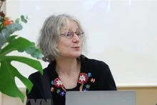 La Docteure Eve Wilden, directrice de l’Institut Asie-Afrique (AAI) de l’Université de Hambourg. Photo: VNA
