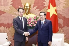 Le président de l'AN Tran Thanh Man reçoit l'ambassadeur de Chine au Vietnam