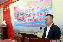 Lê Quôc Minh, membre du Comité central du Parti, rédacteur en chef du Journal Nhân Dân, chef adjoint de la Commission centrale de propagande et d’éducation, président de l'Association des journalistes du Vietnam. Photo : NDEL.