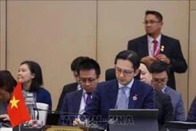 Le vice-ministre Dô Hung Viêt, également chef de la délégation vietnamienne des hauts officiels chargés des affaires de l’ASEAN (SOM ASEAN). Photo : VNA.