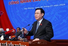 Le Président de l'Assemblée nationale vietnamienne, Vuong Dinh Huê. Photo : VNA.