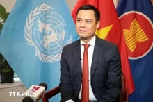 L’ambassadeur Dang Hoang Giang, chef de la Mission permanente du Vietnam auprès des Nations Unies. Photo: VNA