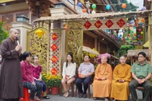 La foire à zéro dông ouverte la pagode Minh Dao, à Hô Chi Minh-Ville. Photo: VNA