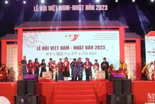 La cérémonie d'ouverture de la Fête Vietnam-Japon 2023 à Dà Nang. Photo: NDEL