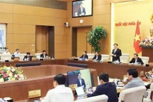 Ouverture d’une réunion thématique du Comité permanent de l’AN sur la loi. Photo : VNA.
