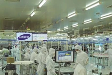Samsung commencera à produire des composants semi-conducteurs au Vietnam en 2023. Photo : VNA.