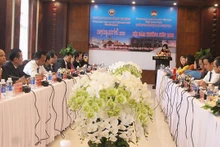 La vue générale de l'entretien. Photo : quangnam.gov.vn