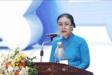 L'ambassadrice Nguyen Phuong Nga, présidente de l'Union des organisations d'amitié du Vietnam. Photo : VNA