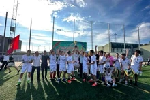 L'équipe d’Helsingborg remporte le titre de champion. Photo: thoidai.com.vn
