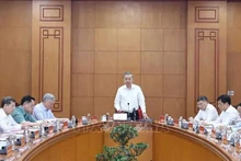 Le Secrétaire général du Parti Tô Lâm s’exprime devant le sous-comité des documents et le sous-comité des statuts du Parti, à Hanoi, le 11 novembre. Photo : VNA.
