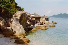 Six Senses Ninh Van Bay. Photo : CHRIS WALLACE