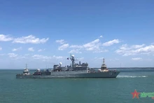 Le navire 18 de la Marine vietnamienne. Photo : qdnd.vn