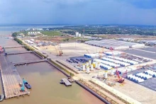Le port international de Long An. Photo: nhandan.vn