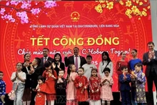 Le Consulat général du Vietnam à Ekaterinbourg, en Fédération de Russie, organise le 16 janvier une rencontre pour célébrer le Nouvel An lunaire du Serpent. Photo: VNA