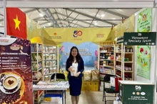 Des produits agricoles vietnamiens sont représentés au plus grand salon annuel de l'alimentation et de l'agriculture d'Irlande du Nord, le Balmoral Show 2023. Photo: VNA