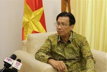 L'ambassadeur du Vietnam en Indonésie, Ta Van Thông. Photo : baoquocte.vn