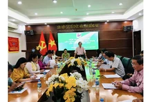 La vue générale de la séance de travail. Photo: thoidai.com.vn