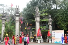 Le Temple de Dôc Cuoc à Sâm Son. Photo : nhandan.vn