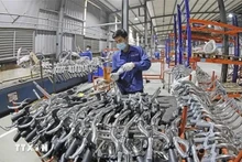 La production industrielle de Hanoi retrouve des couleurs. Photo : VNA.