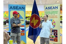 L'ambassadeur du Vietnam en Egypte, Nguyên Huy Dung, a prononcé le discours d'ouverture. Photo : Ambassade du Vietnam en Egypte.