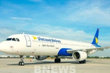 Vietravel Airlines, filiale du voyagiste Viettravel, vise à augmenter sa flotte d'avions à 20 d'ici 2025-2026. Photo : VNA