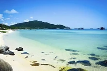 La plage Ông Lang de l'île de Phu Quôc est l'une des plus belles plages. Photo : VOV.