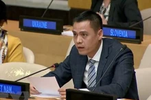 L'ambassadeur Dang Hoàng Giang, chef de la Mission permanente du Vietnam auprès de l'ONU. Photo : VNA.