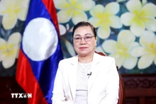 L'ambassadrice du Laos au Vietnam, Khamphao Ernthavanh. Photo : VNA.