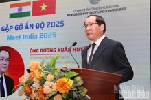 Le vice-président permanent du Comité populaire de la province de Lang Son, Duong Xuan Huyen. Photo : NDEL.