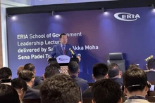 Samdech Techo Hun Sen, président du Parti du peuple cambodgien et président du Sénat cambodgien, ancien Premier ministre cambodgien lors de l'événement. Phoro: VNA