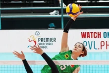 Vi Thi Nhu Quynh lors du match. Photo : Vnexpress.