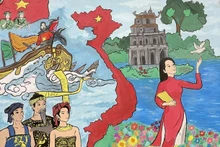 Le Vietnam brillant à travers les dessins des enfants vietnamiens du monde entier 