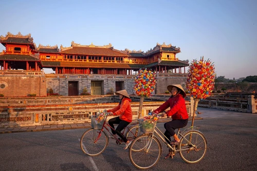 Étant un grand patrimoine culturel, la Cité impériale de Hue, est une destination touristique attrayante du Vietnam. Photo : doanhnghieptiepthi.